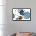 Infinity Indigo II by Isabelle Z - Painting Print - Image 2