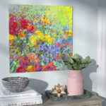 Iris Mesh " Clay Flowers " by Iris Scott