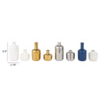 Iversen 8 Piece Stoneware Table Vase Set - Image 3