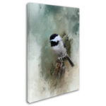 Jai Johnson " Winter Chickadee " by Jai Johnson