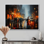 Jazz African American Harlem City - African American Art Canvas Prints, Harlem Jazz wall art - Image 8