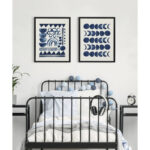 Kashdon Moon Phases' by Teju Reval - Floater Frame Painting Print on Canvas - Image 4