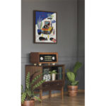 Keaundrea Chill Out Saturday by Rachel Lee - Floater Frame Print on Canvas - Image 4