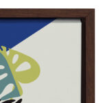 Keaundrea Chill Out Saturday by Rachel Lee - Floater Frame Print on Canvas - Image 2