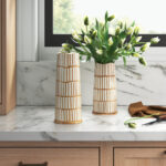 Keld Handmade Ceramic / Porcelain Table Vase (Set of 2) - Image 2