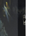 LED Lighted Creepy Haunted House Halloween Canvas Wall Art - Image 3