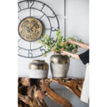 Libra Handmade Terracotta Table Vase - Image 7