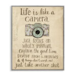 Life Is Like a Camera - Textual Art Print - Image 2