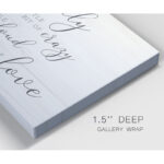 Little Bit of Family - Wrapped Canvas Print - Image 3