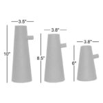 Lyndon Metal Table Vase (Set of 3) - Image 5