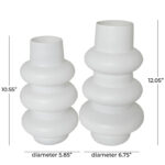 Mable 2-Piece Set Glass Table Vase - Image 5