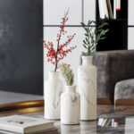Marble Look Decors Resin Table Vase - Image 4