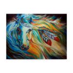 Marcia Baldwin " Breaking Dawn Indian War Horse " by Marcia Baldwin - Image 7