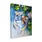 Marcia Baldwin " Koi Koi And Lily " by Marcia Baldwin - Image 2