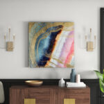 Marianna " Abstract Marianna, Modern & Contemporary Gold " by Oliver Gal