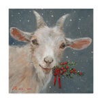 Mary Miller Veazie " Goat With Holly " by Mary Miller Veazie - Image 7