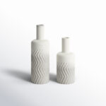 Metal Table Vase - Image 2