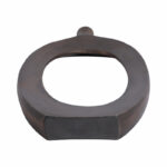 Metal Vase with Sculptural Open Circle Design, Modern Decorative Accent with Sleek Contemporary Silhouette for Eye-Catching Artistic Display and Stylish Home Decor Appeal - Image 8