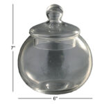 Michaud Glass Apothecary Jar - Image 2