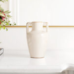 Michele Antique White Vase