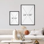 Mid Century Shape " Colorful Polygon Abstract Shapes Geometric Prints Mid-Century Nature " 2 - Pieces - Image 3