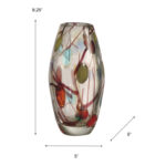 Mikhail Handmade Glass Table Vase - Image 3