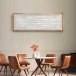 Minimalist Geometric Pattern in Neutral Tones Modern Art - Image 3