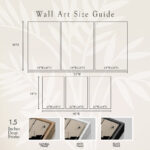 Misty Forest Landscape Mountain With Fog Natural Framed Canvas 3 Pieces Photograph Print Wall Art - Image 3