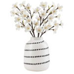 Modern Stoneware Ceramic Vase with Contemporary Design - Decorative Versatile Accent Piece for Stylish Interiors - Image 7