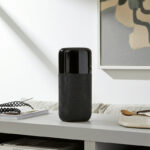 Modern Stoneware Ceramic Vase with Textured Accents - Contemporary Decorative Piece with Sleek Design and Durable Construction - Image 2