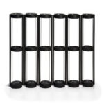 Nacomia Adjustable Six-Tube Hinged Vases on Rings Stands - Image 2