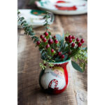 Old St. Nick Handmade Earthenware Table Vase - Image 4