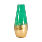 Olijah Modern Handcrafted Glass Vase with Sculptural Silhouette and Tapered Form Featuring Artisanal Texture and Sleek Contemporary Design for Decorative Accent and Stylish Interior Statement Decor Piece - Image 5