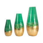 Olijah Modern Handcrafted Glass Vase with Sculptural Silhouette and Tapered Form Featuring Artisanal Texture and Sleek Contemporary Design for Decorative Accent and Stylish Interior Statement Decor Piece - Image 8