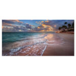 Palm Trees on Clear Sandy Beach - Photograph Print - Image 5