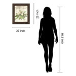 Parisian Petals Wall Art - 22" x 26" - Cinnamon Mocha Frame - Image 4