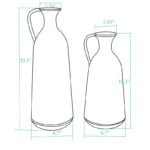 Pennie Handmade Floor Vase Set - Image 5