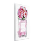 Perfume Bottle Flower Peony by Amanda Greenwood - Graphic Art Print on Canvas - Image 2