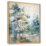 Pine Tree Enchanted Forest II - Tree Pine Wall Art - Image 2