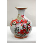 Polla 12" Porcelain Table Vase