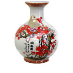 Polla 12" Porcelain Table Vase - Image 3