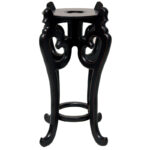 Polzin 22" High East Asian Vase Stand