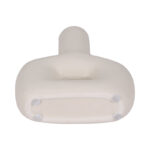 Rachael Modern Geometric Stoneware Dolomite Vase - Minimalist Decorative Accent for Contemporary Home Decor - Image 6