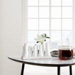 Rectangular Ceramic 8-Tube Multi Bud Table Vase - Image 4