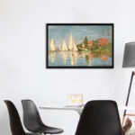 Regatta at Argenteuil, c.1872 by Claude Monet - Gallery-Wrapped Canvas Giclée Print