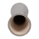 Richarson Contemporary Stoneware Vase - Elegant and Stylish Decorative Accent with Unique Textured Detailing - Image 6