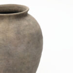 Rustic Ceramic Vase, Terracotta Pot Home Decor with Earthy Gray-Brown Finish, Multi Shape & Size Options - Image 6