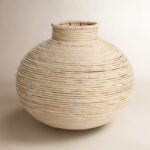 Seagrass Handmade Wrapped Decorative Vase