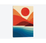 Seaside - Wrapped Canvas Graphic Art Print - Image 4