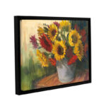 September Sunflowers by Carol Rowan Print on Canvas - Image 5
